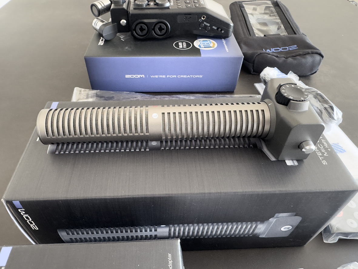 [ почти не использовался ]ZOOM H6 Black корпус + gun Mike SSH-6 + аксессуары комплект l портативный магнитофон zoom H6 комплект 