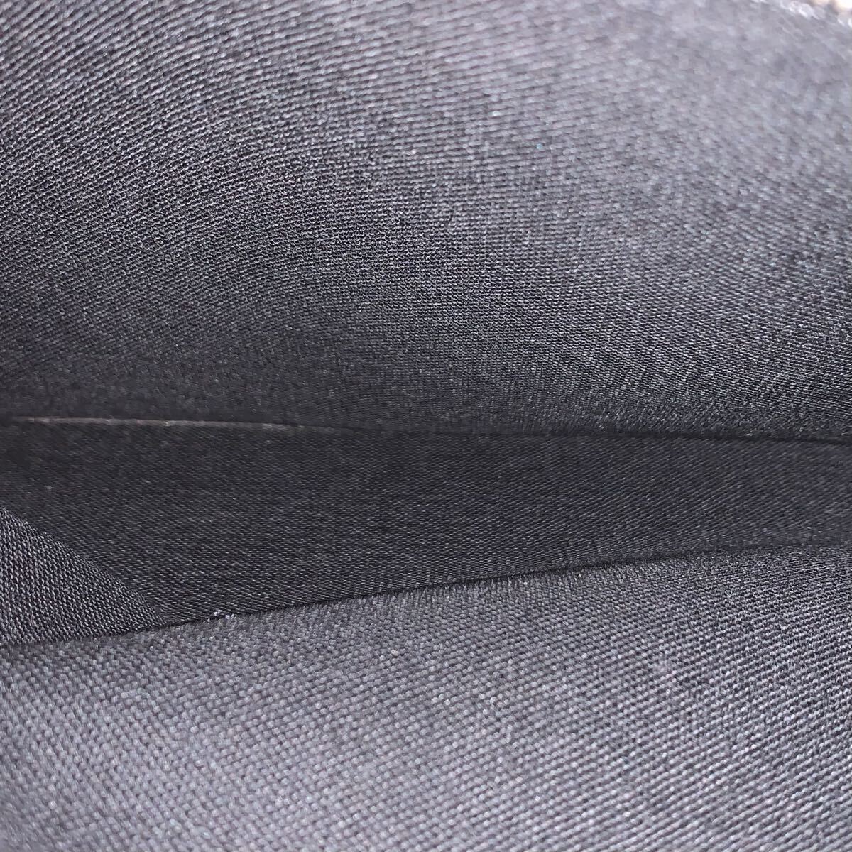 1 иен прекрасный товар LOUIS VUITTON Louis * Vuitton Taiga Neo *belaiaarudowa-z ручная сумка кожа чёрный черный серебряный металлические принадлежности RI1164