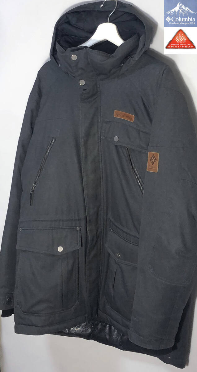人気/高品質■コロンビア 防水/撥水 オムニヒート/TURBO DOWN■ダウンジャケット/コート■ロング丈■Columbia Omni-Heat Down Jacket/COAT_画像1