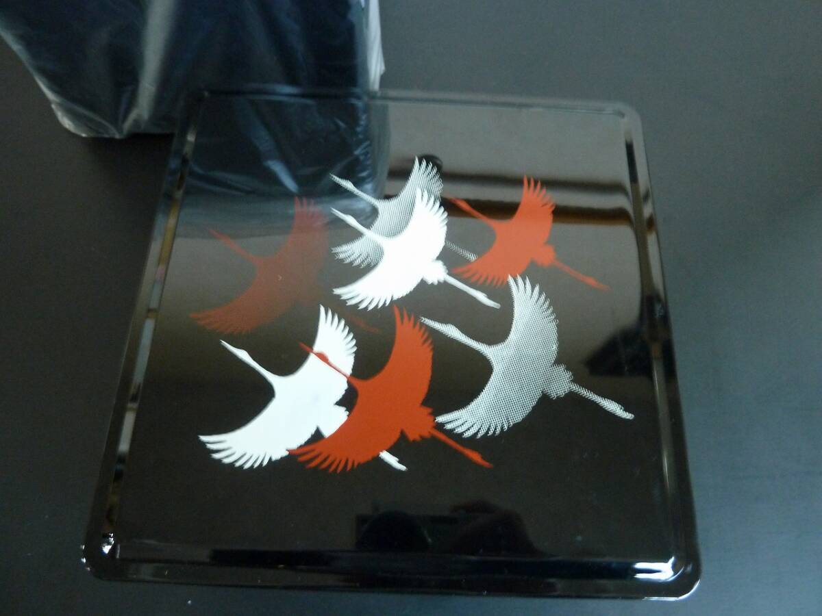 ★☆未使用品★仕出し用 おせち2段重箱5点セット・中仕切りあり★プラスチック製☆★_画像3