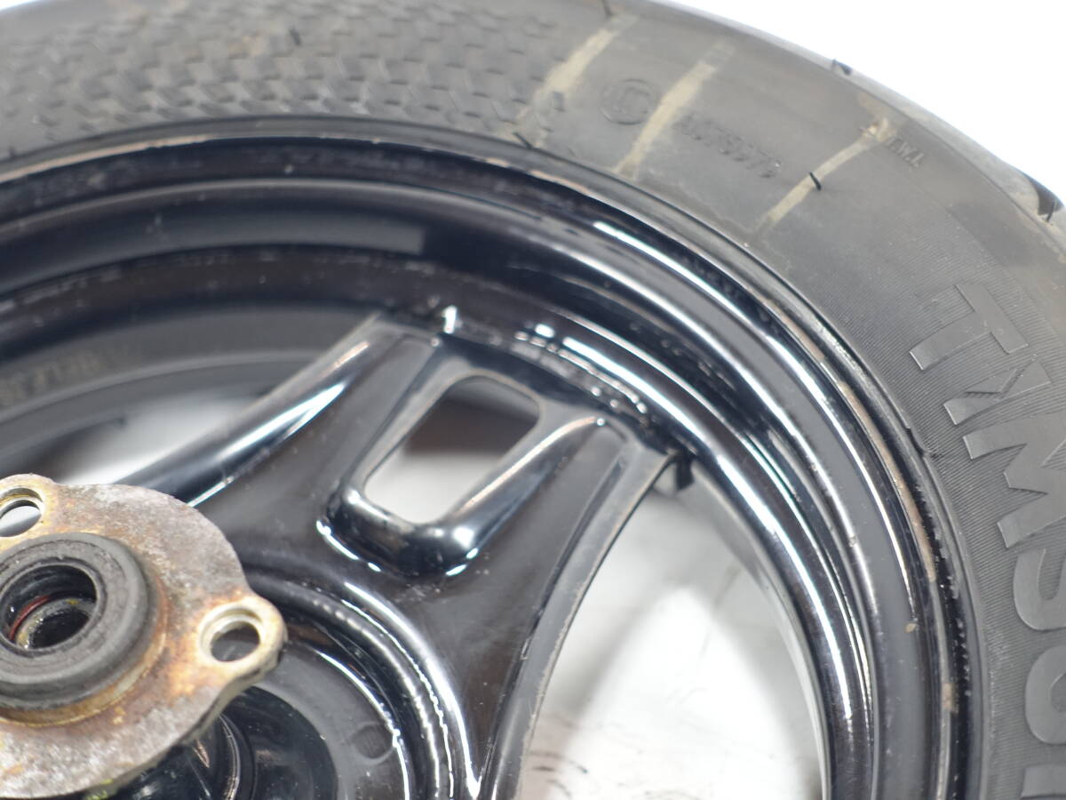 動画あり★スズキ★アドレス V125S (CF4MA-129★純正 フロントホイール タイヤ付き！ フレ無し！ まぁまぁ綺麗！_画像8