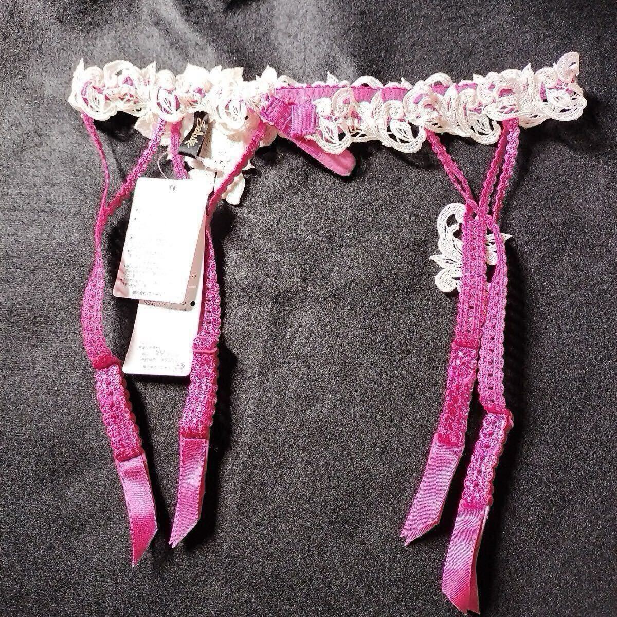 フルタグ付 ジャスミン 80 サルート Salute ガーター単品 Мサイズ 新品 WACOAL_画像4