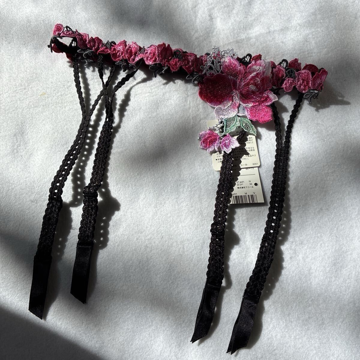 タグ付新品 91 のだめカンタービレ サルート ガーターベルト単品 М WACOAL 新品未使用品 タグ付_画像1