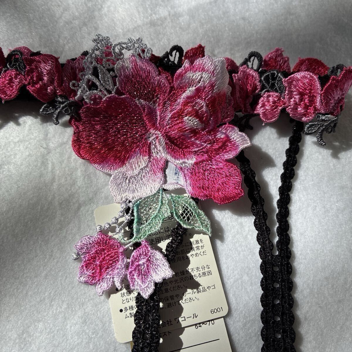 タグ付新品 91 のだめカンタービレ サルート ガーターベルト単品 М WACOAL 新品未使用品 タグ付_画像4