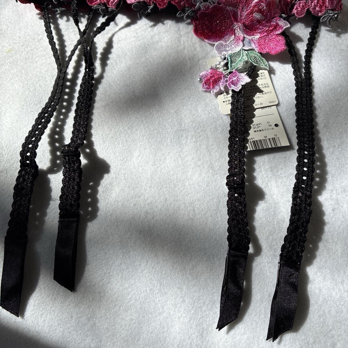 タグ付新品 91 のだめカンタービレ サルート ガーターベルト単品 М WACOAL 新品未使用品 タグ付_画像5