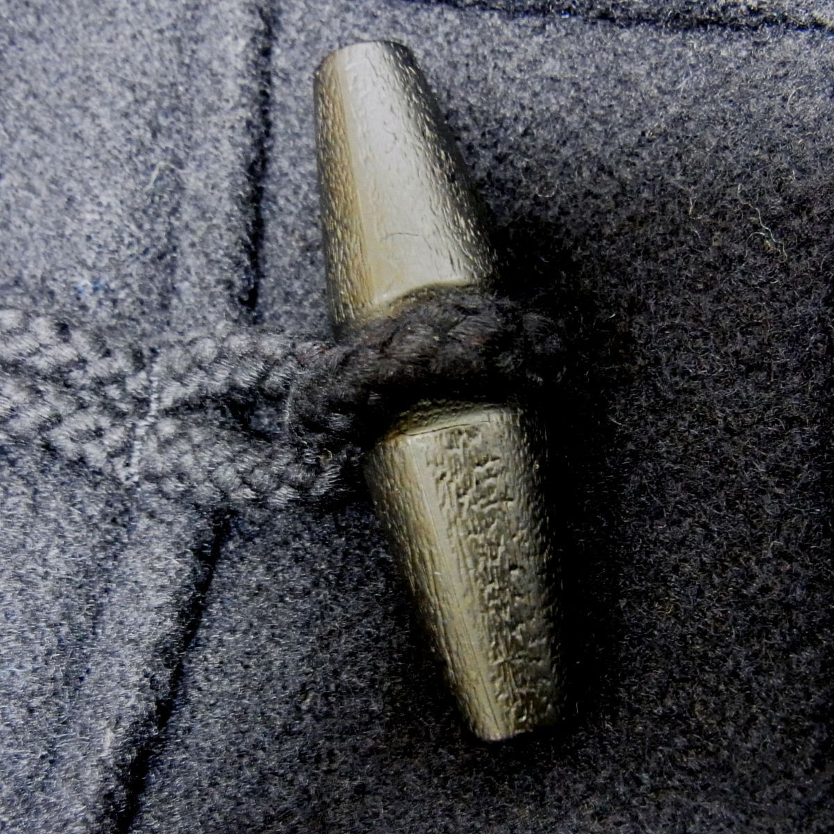 新品タグ付き UNIQLO ユニクロ ウール ダッフルコート ネイビー メンズ 大きめサイズ XXL_画像5