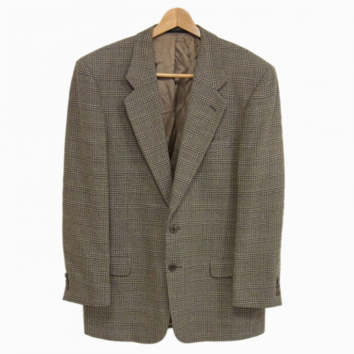 美品◇BALLY バリー ツイード テーラードジャケット ブレザー 紳士服 メンズ イタリア製_画像1