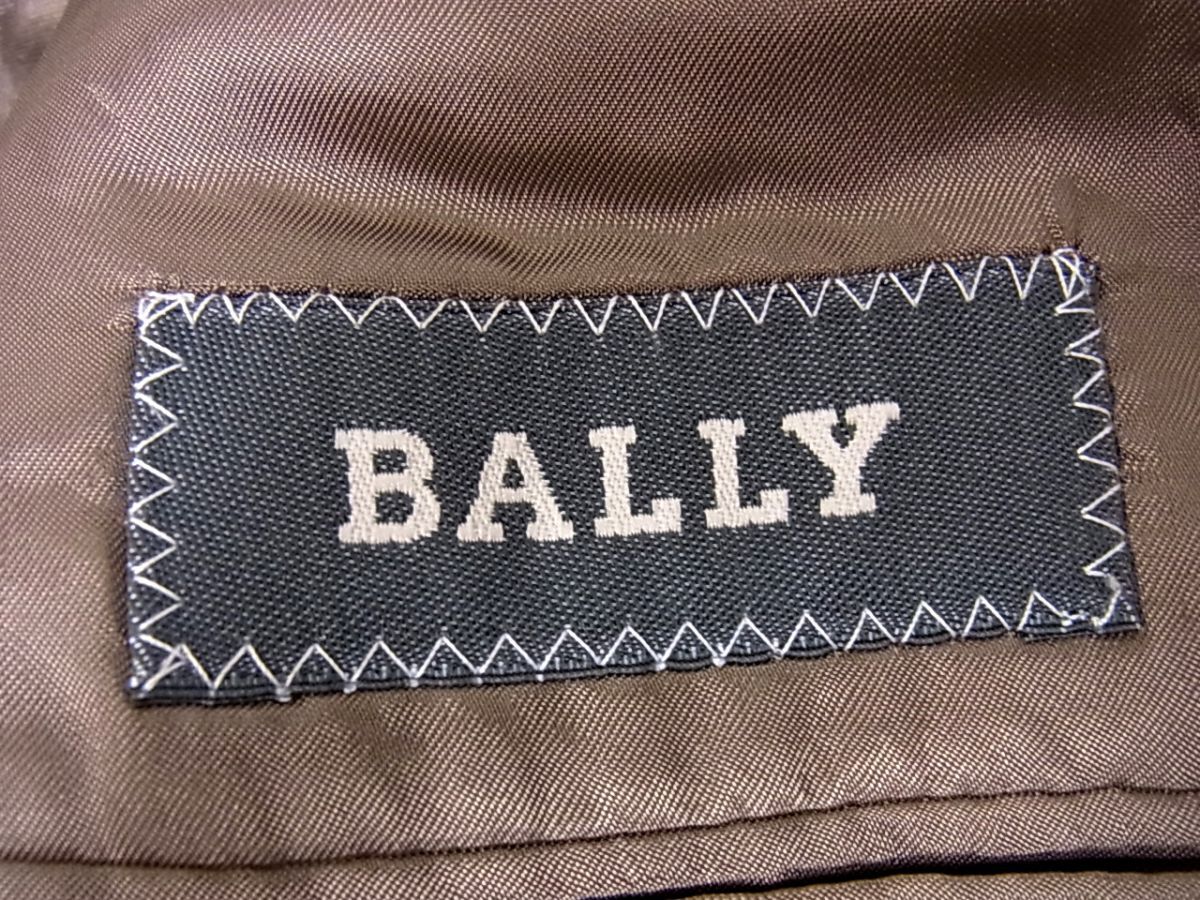 美品◇BALLY バリー ツイード テーラードジャケット ブレザー 紳士服 メンズ イタリア製_画像6