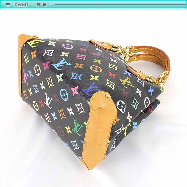 Louis Vuitton ルイヴィトン M40048 オードラ ハンドバッグ ノワール マルチカラーキャンバス レディース 女性 デイリー お出かけ 通勤通学_画像3