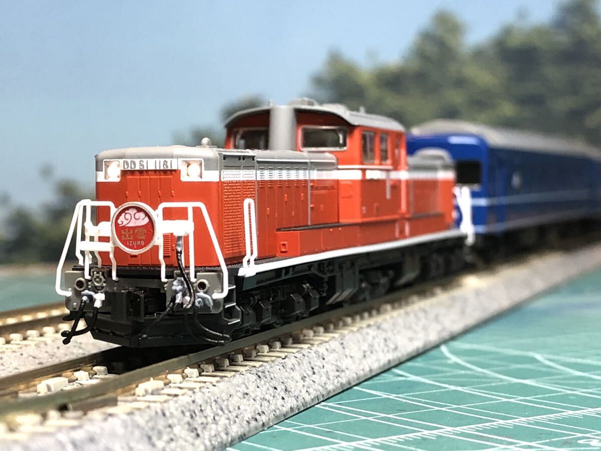 KATO 7008-N DD51 後期 暖地形【DD51 1181】号機、新品加工、高輝度常点灯搭載機_画像1