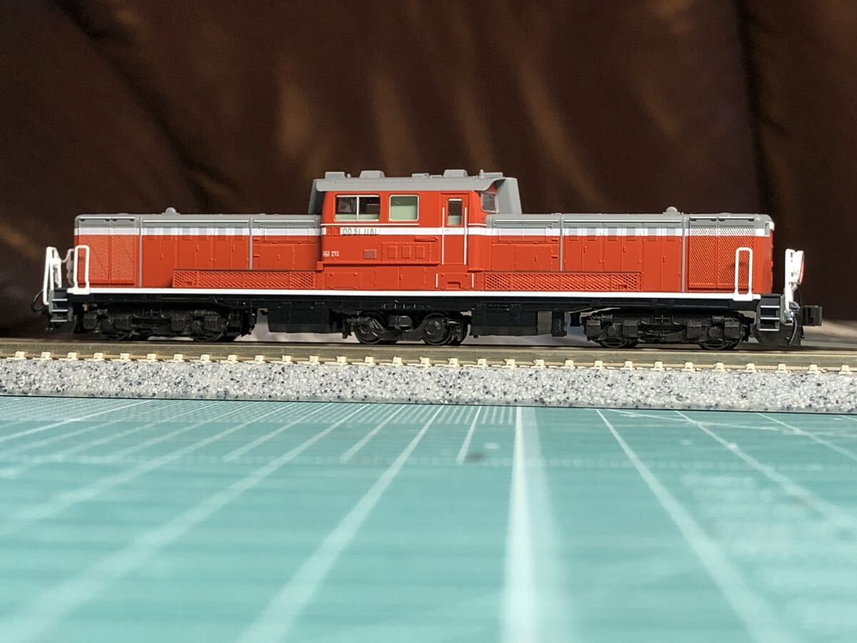 KATO 7008-N DD51 後期 暖地形【DD51 1181】号機、新品加工、高輝度常点灯搭載機_画像7