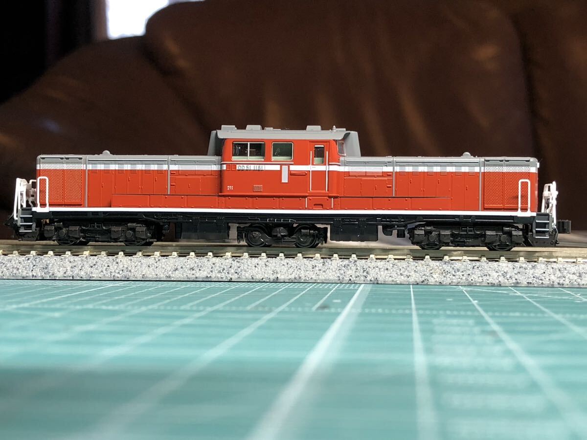 KATO 7008-N DD51 後期 暖地形【DD51 1181】号機、新品加工、高輝度常点灯搭載機_画像8