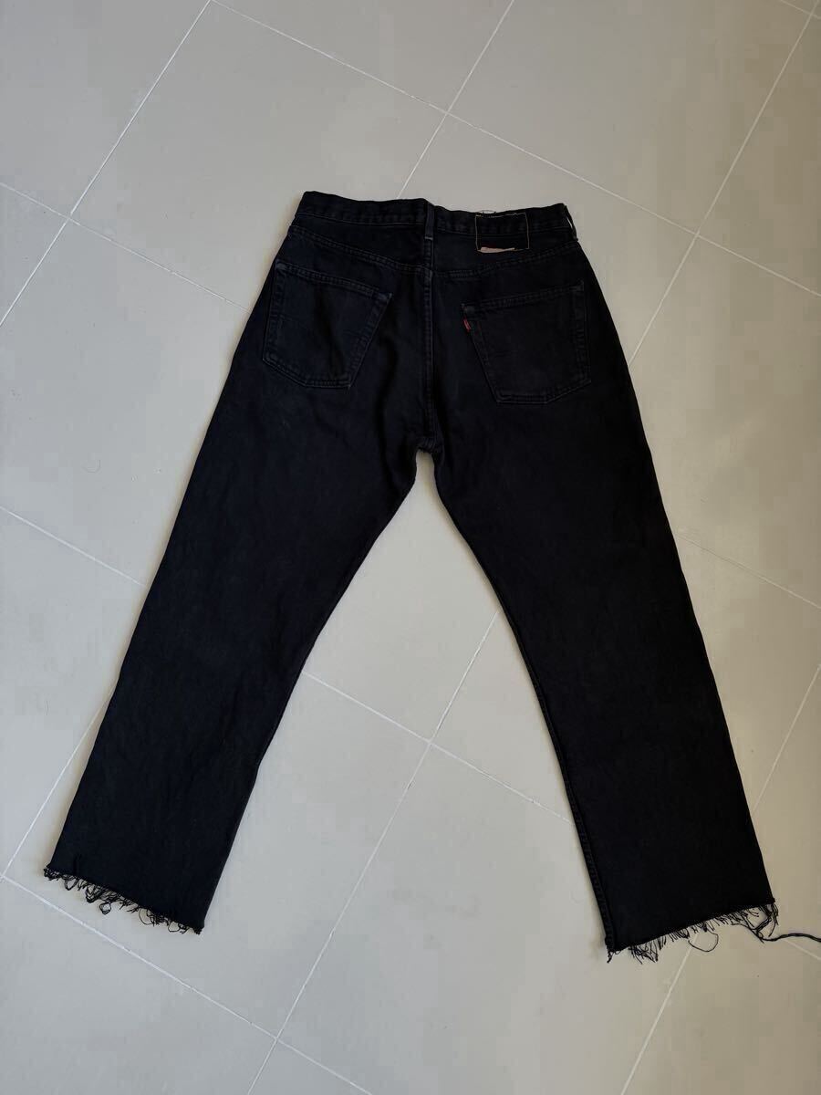 UKLevi’s 501 black W34 UKリーバイス ブラック イギリス製_画像2