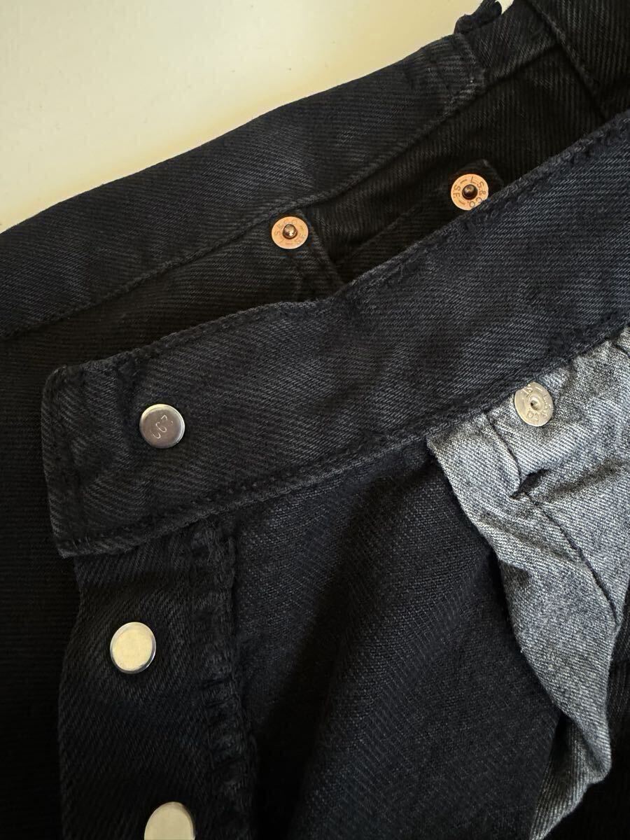 UKLevi’s 501 black W34 UKリーバイス ブラック イギリス製_画像4