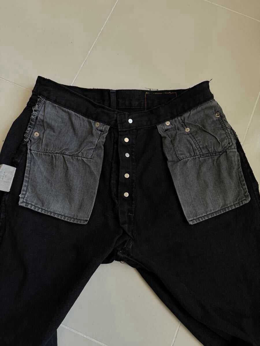 UKLevi’s 501 black W34 UKリーバイス ブラック イギリス製_画像9