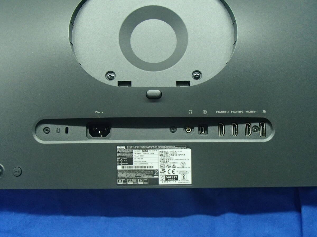 ■□1円スタート 美品 BenQ ZOWIE XL2586X Fast TN 540Hz DyAc 2 24.1インチ ゲーミングモニター For e-Sports 25100201□■_画像6