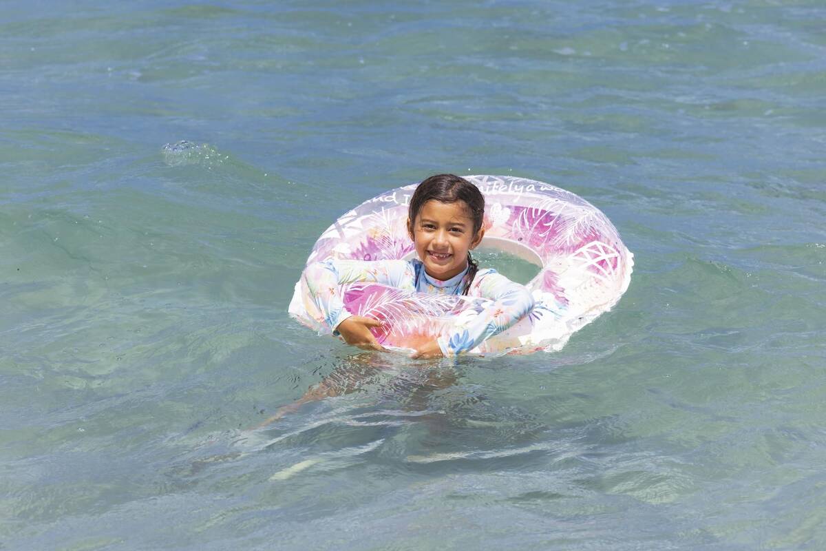 イガラシ 80cm浮き輪 カララフルキュートウキワ ロープ付き RLD-80Q_画像7