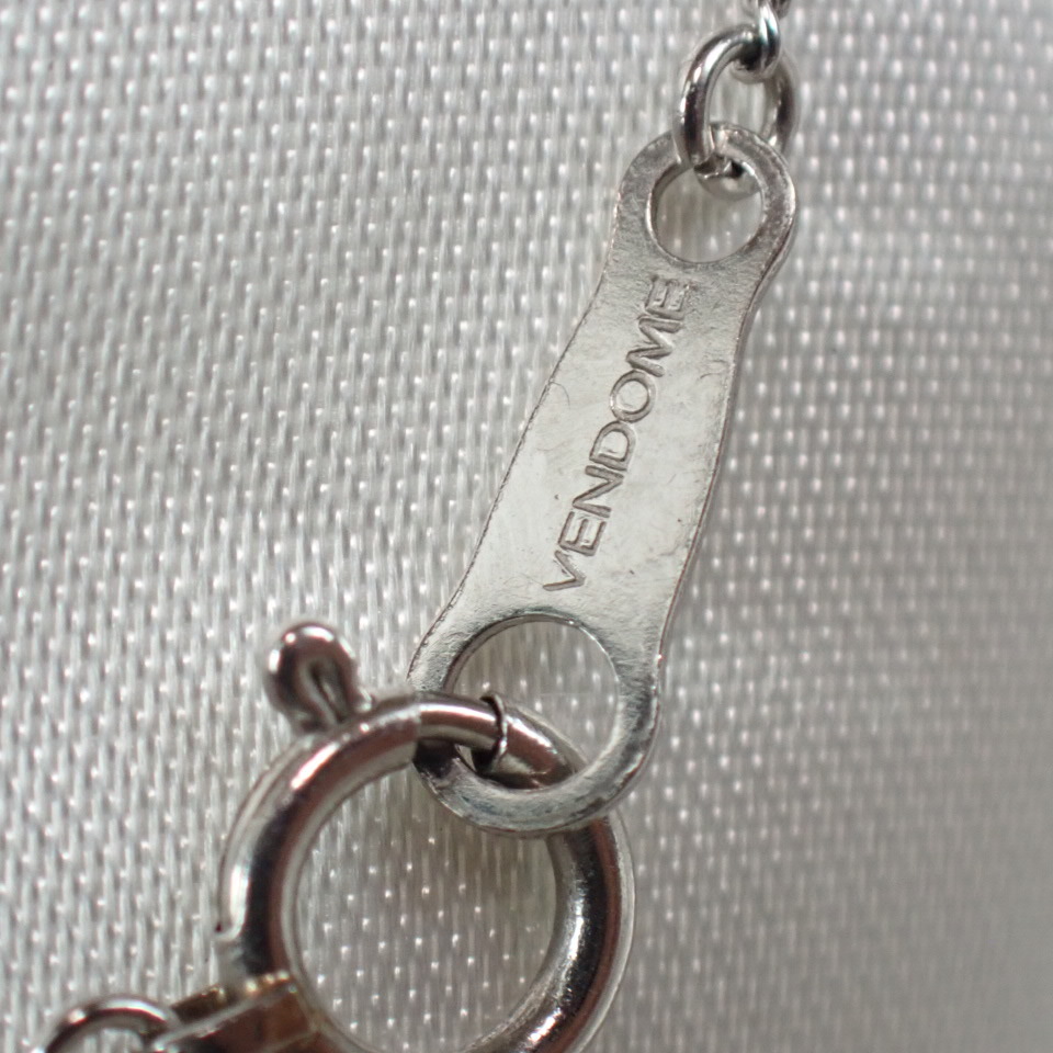  Vendome Aoyama Pt900/Pt850 бриллиант подвеска колье с гарантией б/у 