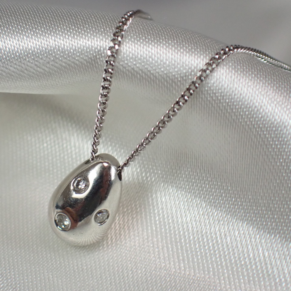  Vendome Aoyama Pt900/Pt850 бриллиант подвеска колье с гарантией б/у 