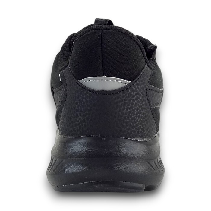 22.5cm женский туфли без застежки спортивные туфли "свободные руки" GB427 черный чёрный широкий 4E легкий надеть обувь ... путешествие прогулочные туфли украшение шнур