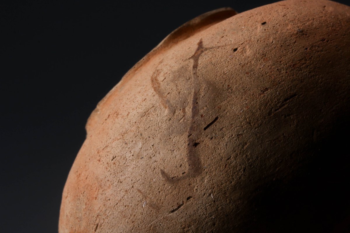 【佳香】時代 須恵器茶入 木箱 仕覆(利休緞子) 茶道具_画像4