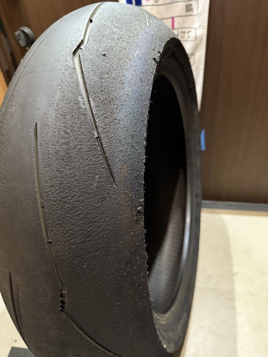 中古MCタイヤ PIRELLI DIABLO SUPERCORSA V3 SC1 200/55ZR17 ピレリ ディアブロ スーパーコルサ 200 55 17 4621 K6751_画像6