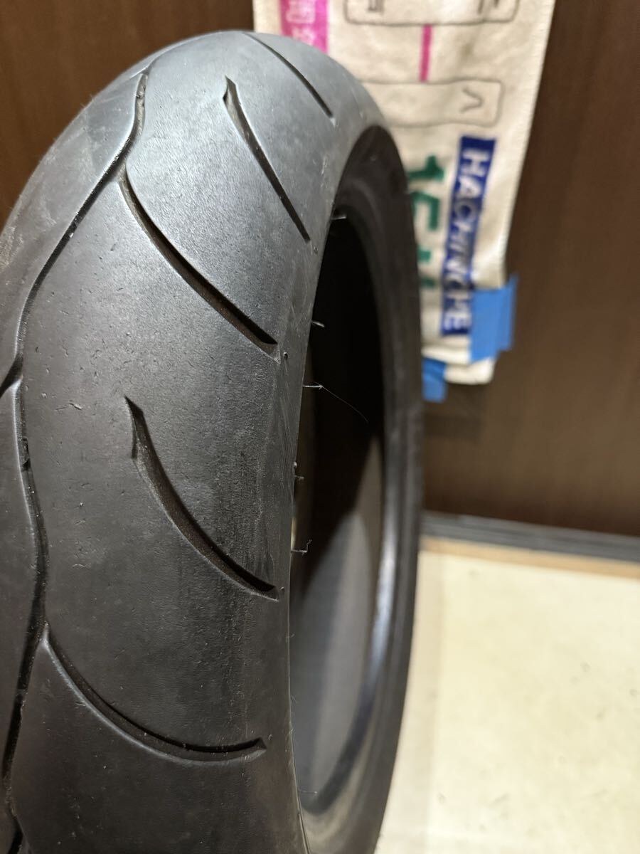 中古MCタイヤ バリ山 2022年製造 MAXXIS R1N 120/70-13 マキシス 120 70 13 3122 K6760_画像6