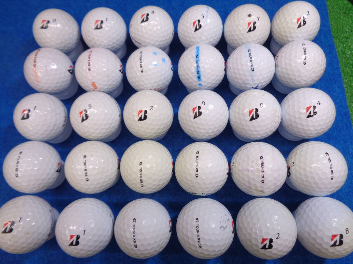 [3578174] ブリヂストン ツアービーエックスエス 24年 BRIDGESTONE TOUR BXS 30球 ロストボール 【中古】_画像1