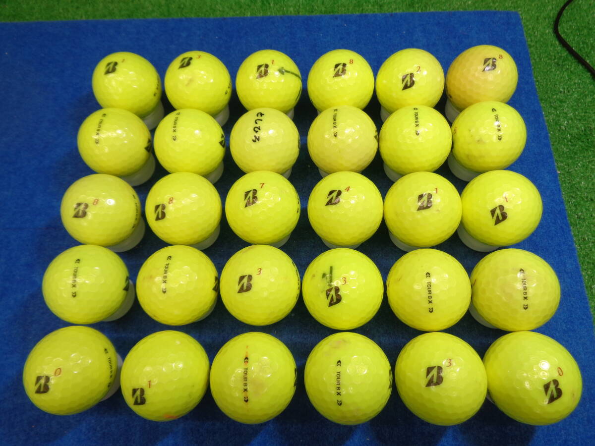 [3578177] ブリヂストン ツアービーエックス 24年 BRIDGESTONE TOUR BX 30球 ロストボール 【中古】_画像1