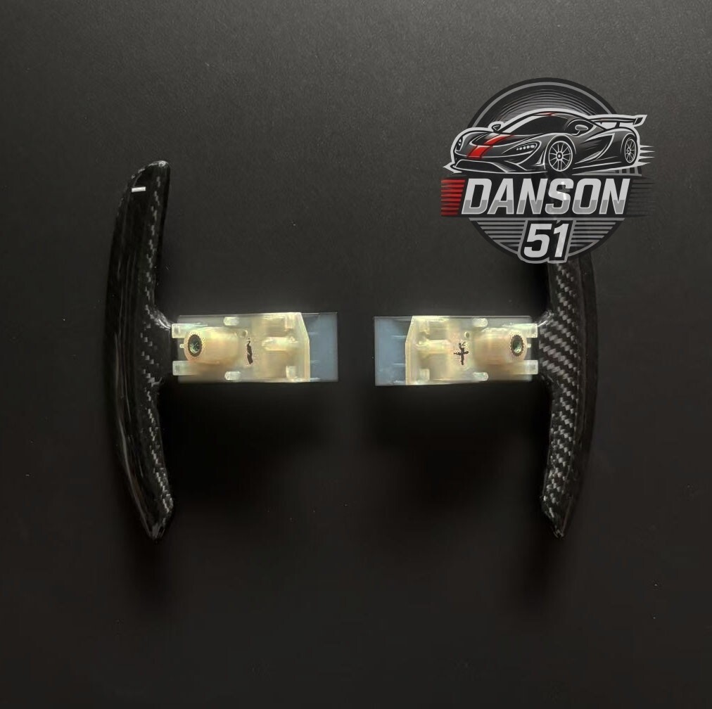 送料無料　リアルカーボン製　レクサス LC500 　シフトパドル　左右セット_画像1