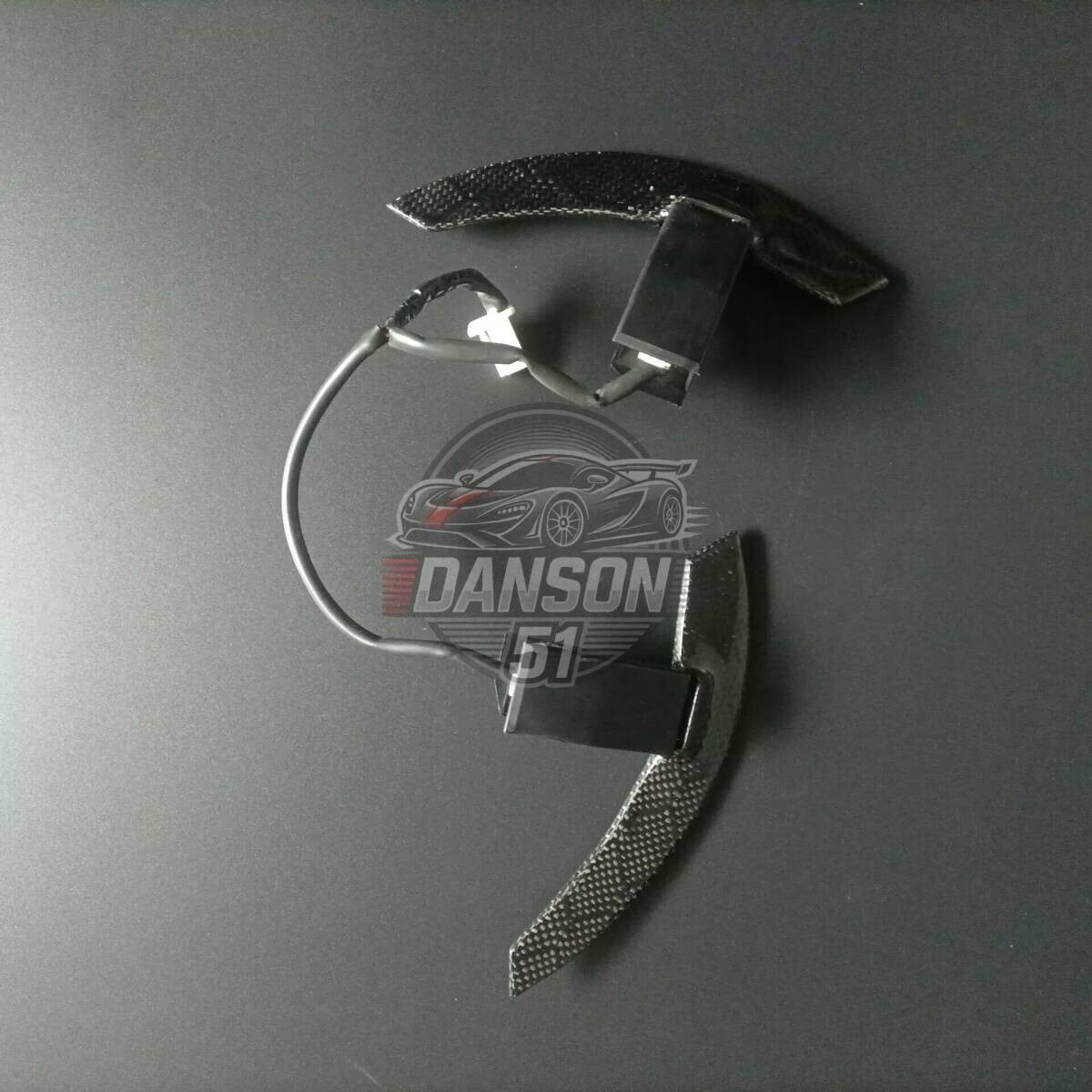 送料無料　リアルカーボン製　レクサス LS500 LS500h VXFA50 　 シフトパドル　左右2個_画像2