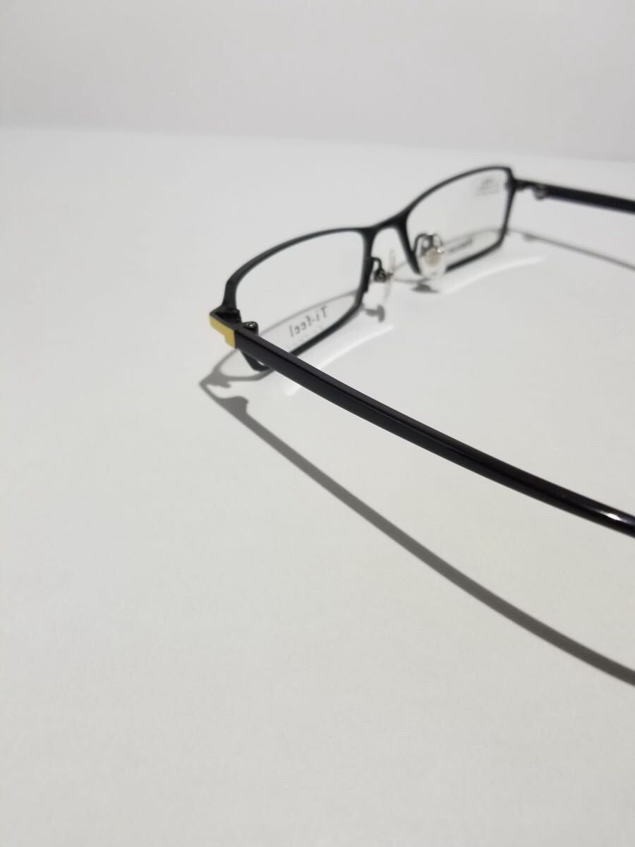 未使用 眼鏡 メガネフレーム Ti-feel JESS C-6 軽量15g フルリム チタンフレーム 国産 日本製 MADE IN JAPAN 51口17-140 BC-1_画像4