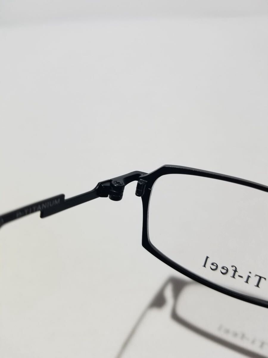 未使用 眼鏡 メガネフレーム Ti-feel RALF C-2 軽量12g フルリム チタンフレーム 国産 日本製 MADE IN JAPAN 51口16-140 AF-1_画像7