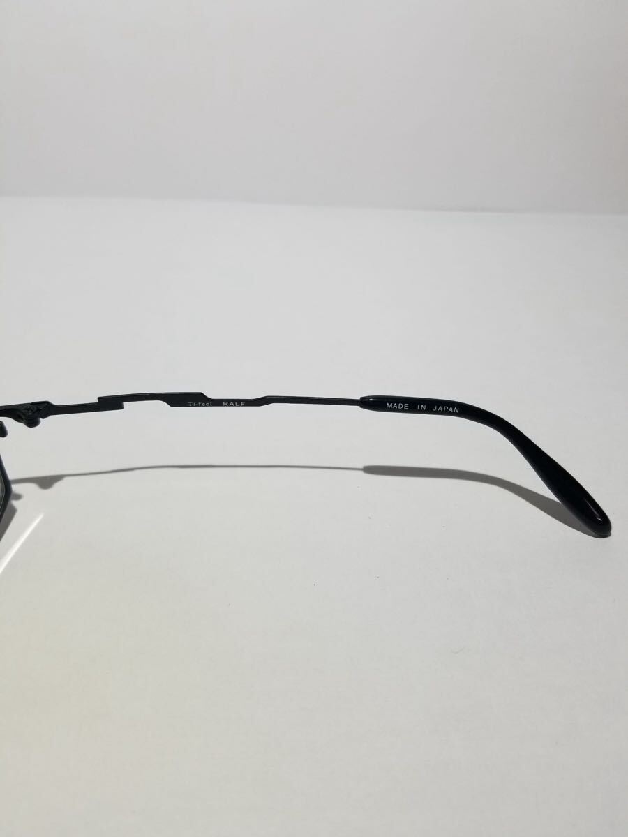 未使用 眼鏡 メガネフレーム Ti-feel RALF C-2 軽量12g フルリム チタンフレーム 国産 日本製 MADE IN JAPAN 51口16-140 AF-1_画像9