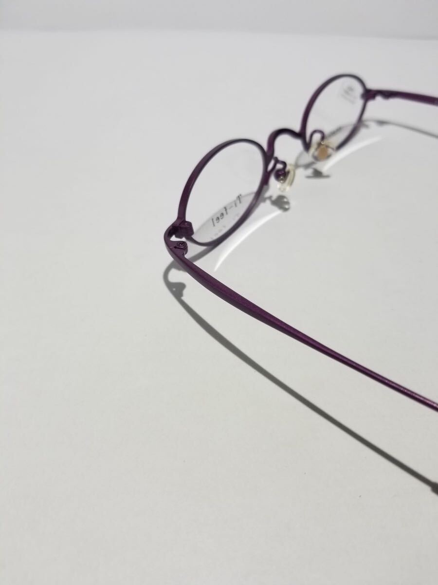 未使用 眼鏡 メガネフレーム Ti-feel CHAO 16 軽量10g フルリム チタンフレーム 国産 日本製 MADE IN JAPAN 41口23-140 AF-1_画像4