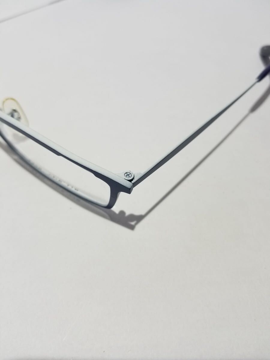 未使用 眼鏡 メガネフレーム Ma cherie TI-918 73/58 フルリム チタンフレーム 国産 日本製 MADE IN JAPAN 54口17-145 E-4_画像3