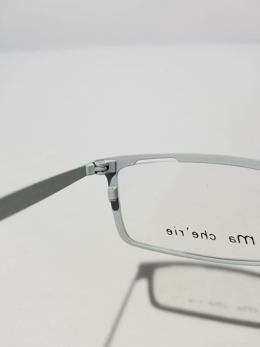 未使用 眼鏡 メガネフレーム Ma cherie TI-918 73/58 フルリム チタンフレーム 国産 日本製 MADE IN JAPAN 54口17-145 E-4_画像7