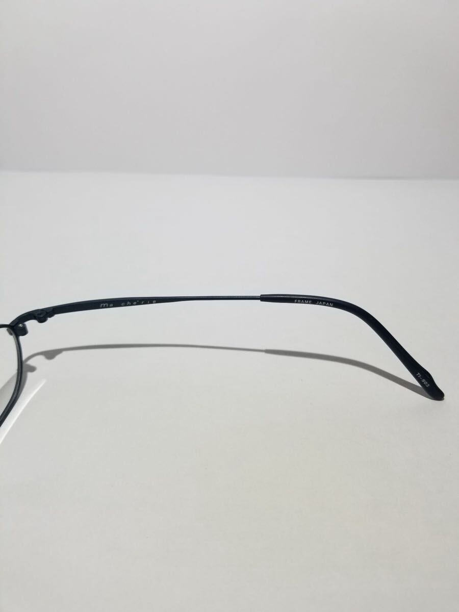 未使用 眼鏡 メガネフレーム Ma cherie TI-903 8 フルリム チタンフレーム 国産 日本製 MADE IN JAPAN 47口17-140 E-1_画像9