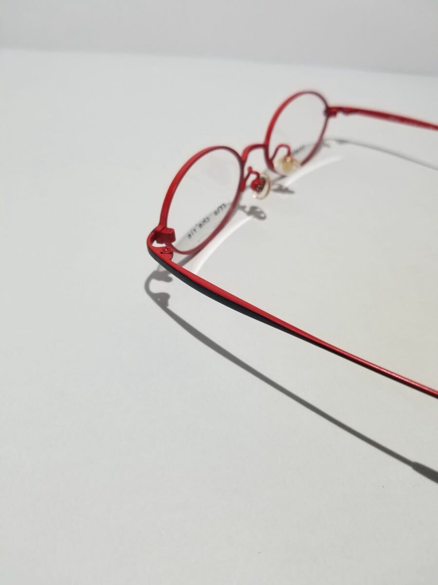 未使用 眼鏡 メガネフレーム Ma cherie TI-901 200/240 フルリム チタンフレーム 国産 日本製 MADE IN JAPAN 44口17-140 E-1_画像4