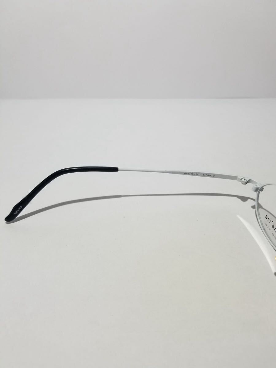 未使用 眼鏡 メガネフレーム Ma cherie TI-901 200/58 フルリム チタンフレーム 国産 日本製 MADE IN JAPAN 44口17-140 E-1_画像8