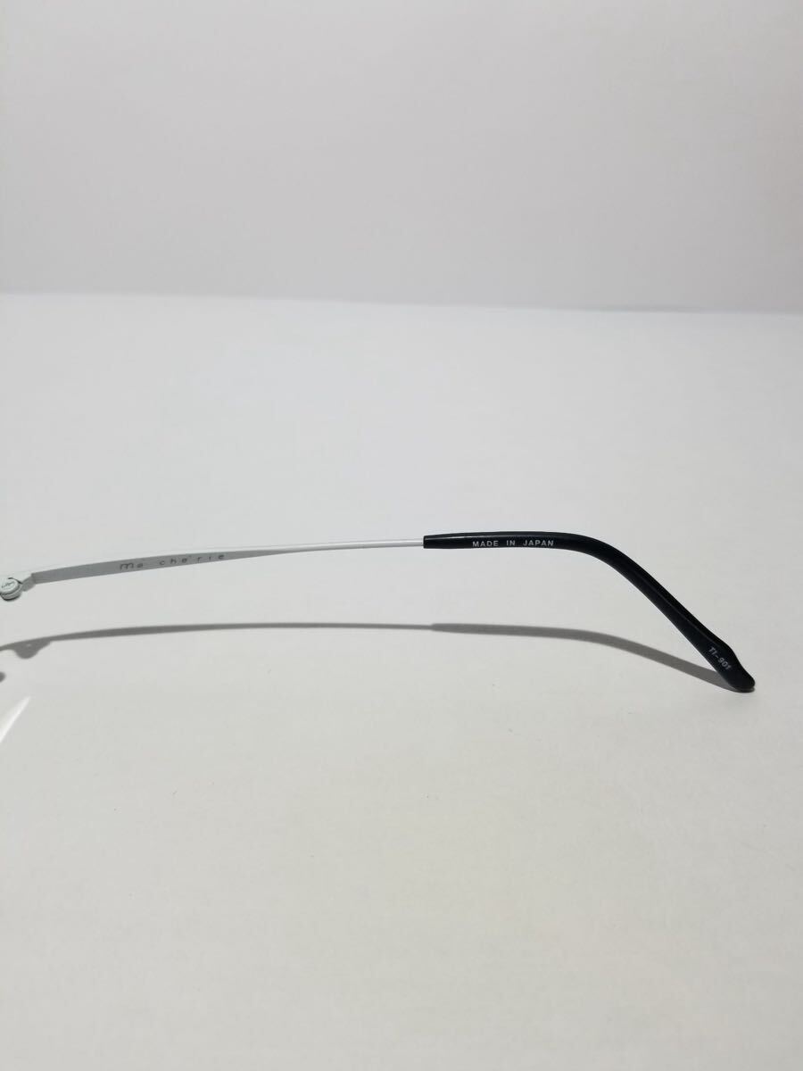 未使用 眼鏡 メガネフレーム Ma cherie TI-901 200/58 フルリム チタンフレーム 国産 日本製 MADE IN JAPAN 44口17-140 E-1_画像9