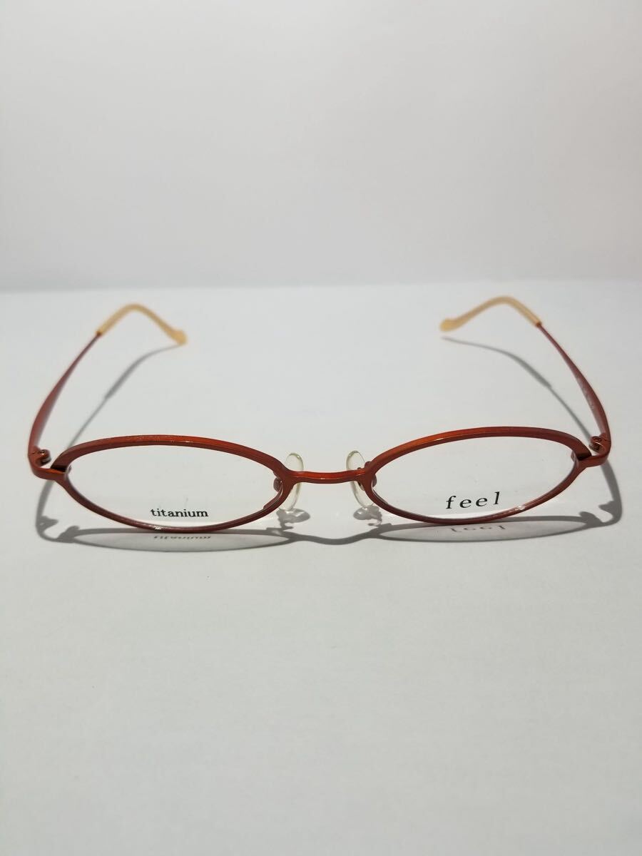 未使用 眼鏡 メガネフレーム Ti-feel 3031 5 軽量11g フルリム チタンフレーム 国産 日本製 MADE IN JAPAN 48口19-140 EG-1_画像2