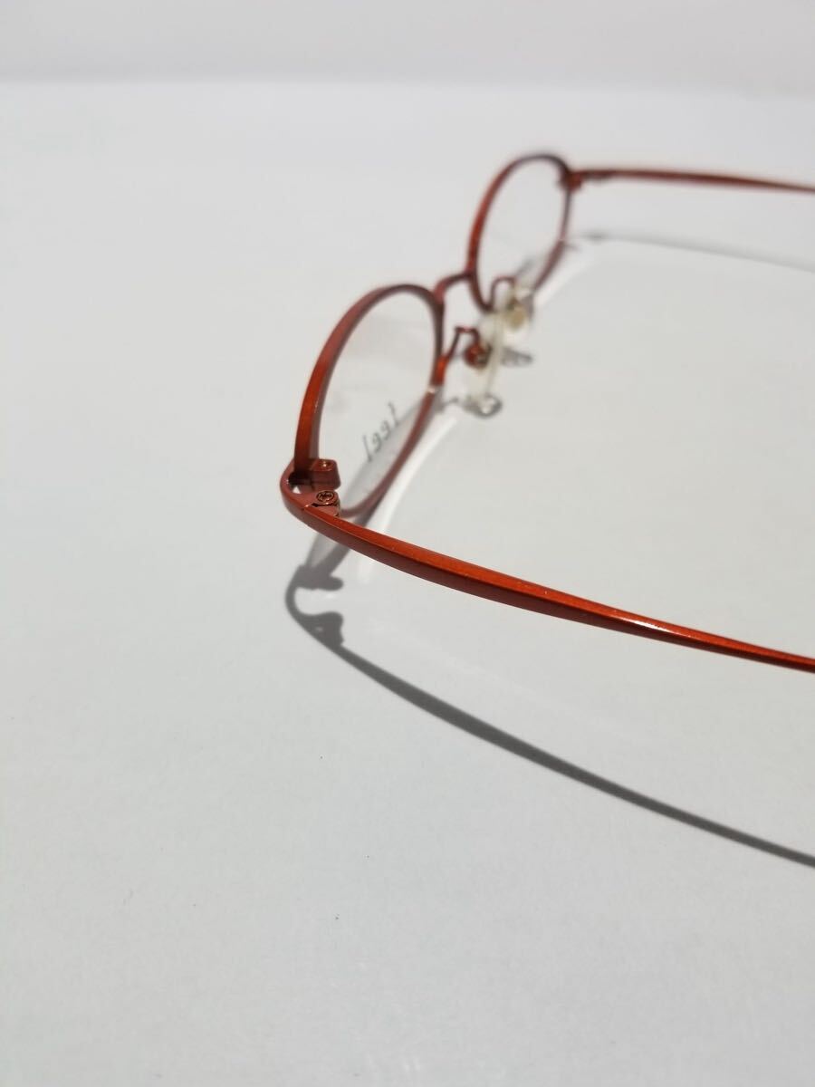 未使用 眼鏡 メガネフレーム Ti-feel 3031 5 軽量11g フルリム チタンフレーム 国産 日本製 MADE IN JAPAN 48口19-140 EG-1_画像4