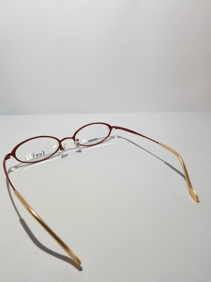 未使用 眼鏡 メガネフレーム Ti-feel 3031 5 軽量11g フルリム チタンフレーム 国産 日本製 MADE IN JAPAN 48口19-140 EG-1_画像5