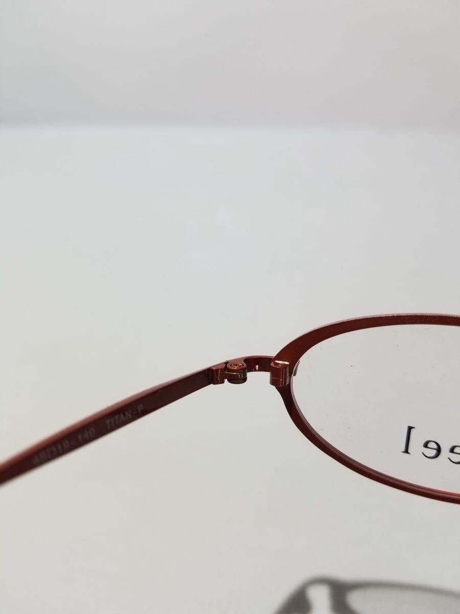 未使用 眼鏡 メガネフレーム Ti-feel 3031 5 軽量11g フルリム チタンフレーム 国産 日本製 MADE IN JAPAN 48口19-140 EG-1_画像7