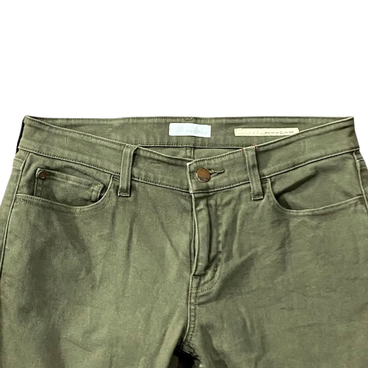 メルローズ クレール MELROSE CLAIRE Healthy パンツ デニム コットン 25、M、9号 レディース S5T291_画像2