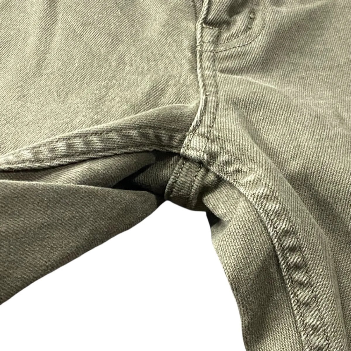 メルローズ クレール MELROSE CLAIRE Healthy パンツ デニム コットン 25、M、9号 レディース S5T291_画像4