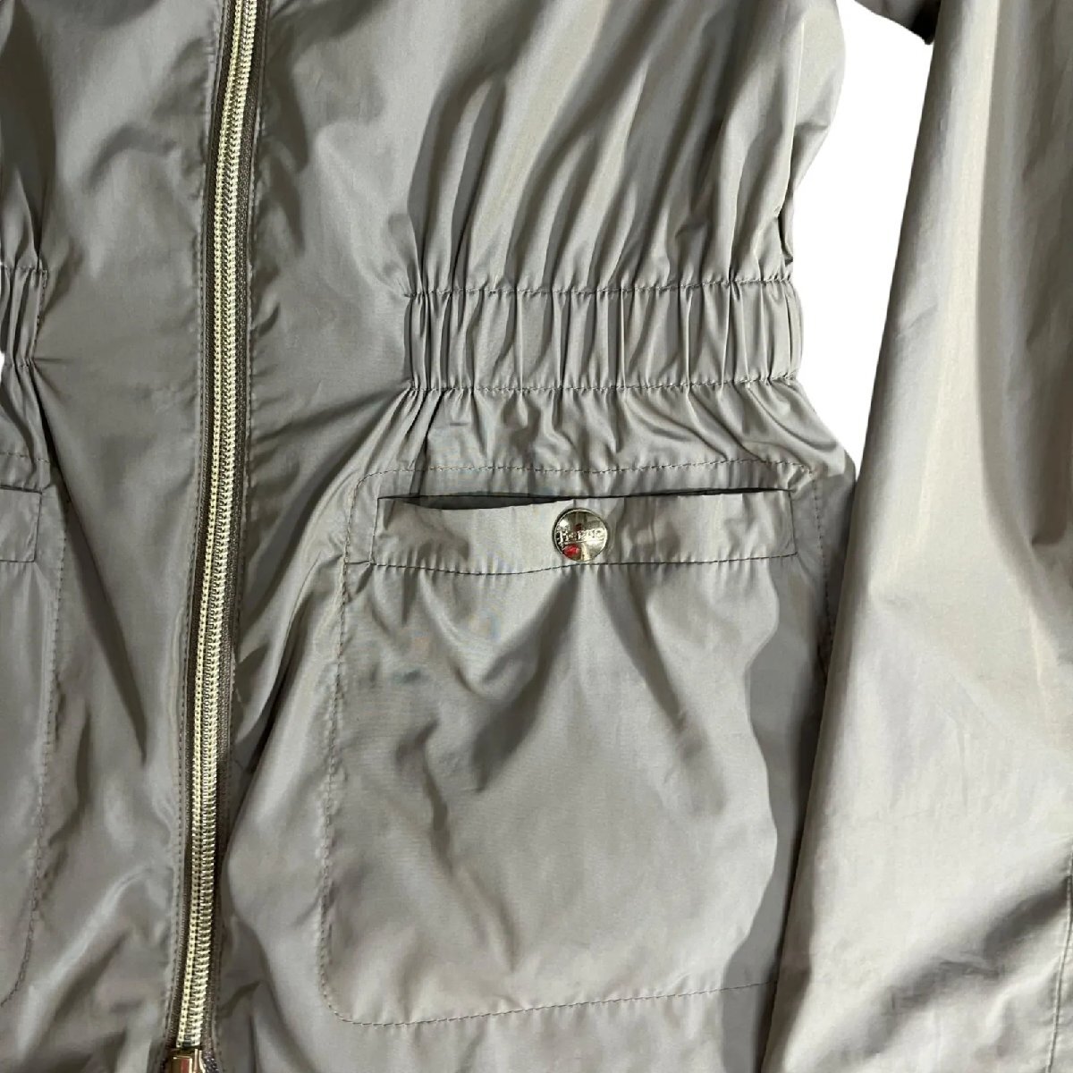 ◆HERNO ヘルノ ジャンパー ブルゾン 長袖 リバーシブル ベージュ 水彩柄 キッズ10A 130 S5T107_画像5