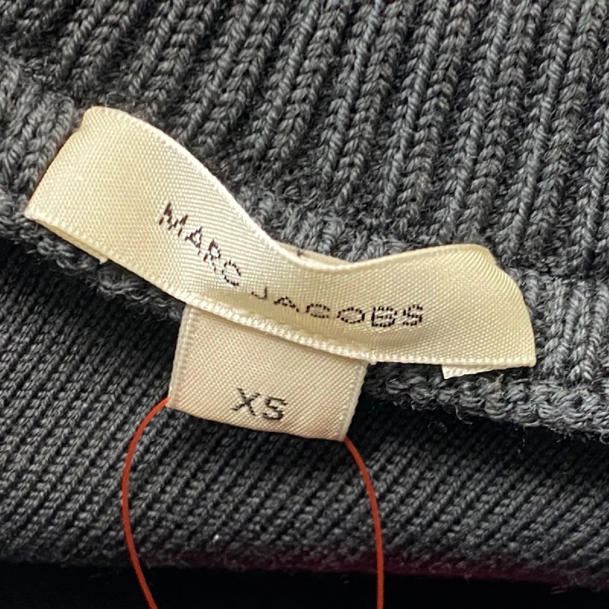  Mark Jacobs MARC JACOBS футболка вязаный длинный рукав шерсть серый XS,5 номер женский S5U045