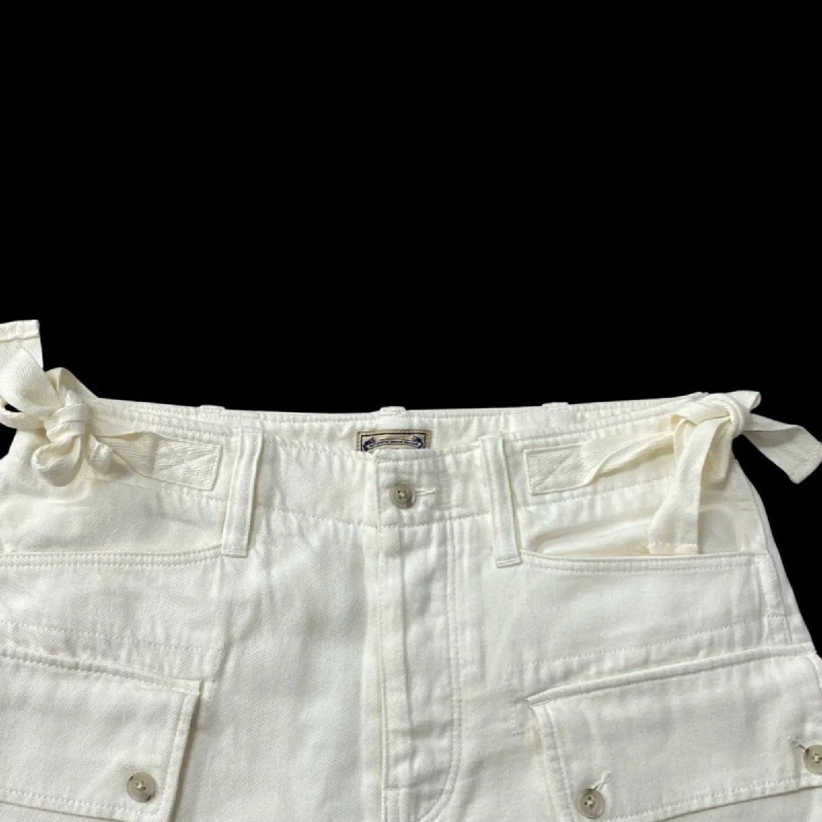 未使用 ポロラルフローレン POLO RALPH LAUREN ショートパンツ コットン 0、S、7号 レディース S5T065_画像2